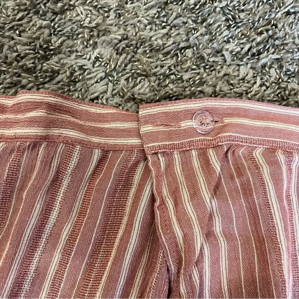AE High-Waisted Tie Wrap Mini Skirt Stripe NWT Small